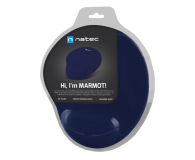 NATEC Podkładka pod mysz MARMOT żelowa ergonomiczna Granatowa NPF-2182 - 1470200 - zdjęcie 6